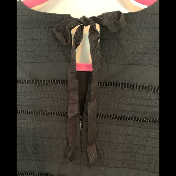 J CREW Black Bell Sleeve Dress 00 NWT Retail $118 - Picture 7 of 7